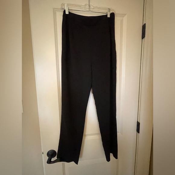Lulus Polyester Pleated Trousers - Business Professional Pockets Side Zipper - Picture 8 of 11